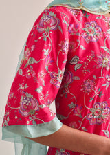 Jacobean Suit Set - Ruby Red