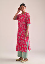 Jacobean Suit Set - Ruby Red