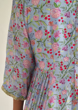 Gulaab Dress - Powder Blue
