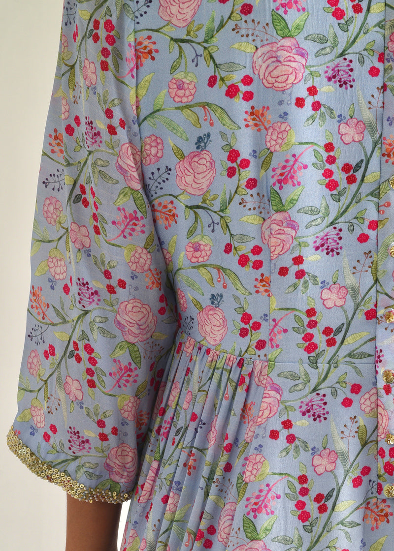 Gulaab Dress - Powder Blue