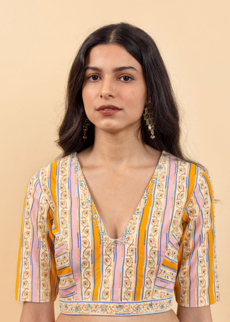 Kira Blouse - Multi Coloured