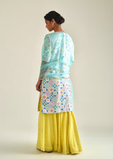 Capri Kurta Lehenga Set - Multi Coloured