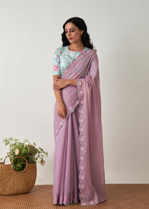 Ichika Saree - Lavender