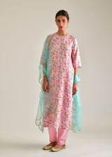 Gulaab Kurta Set - Rose Pink