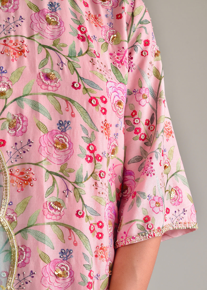 Gulaab Kurta Set - Rose Pink